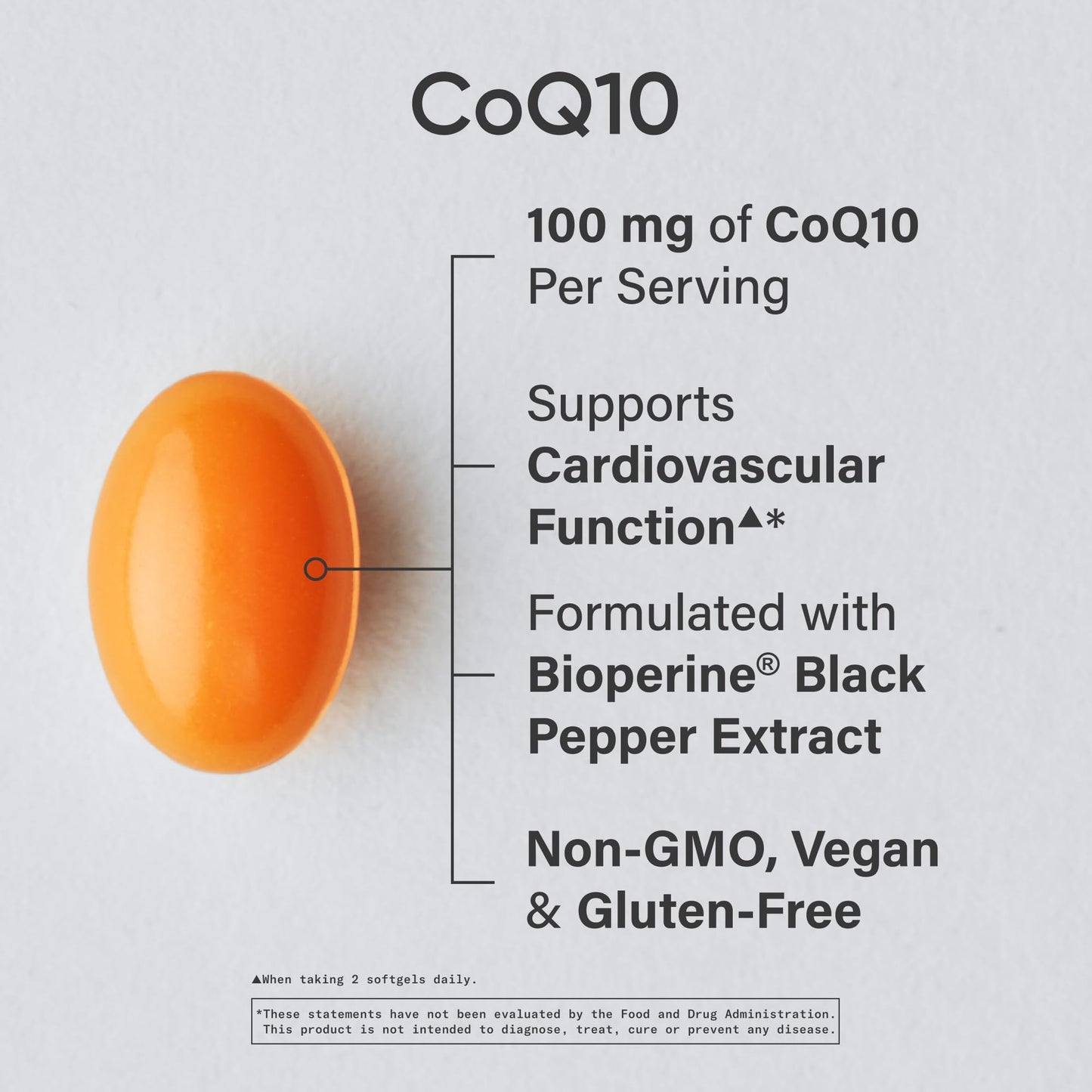 Sports Research Vegan CoQ10 100mg with Coconut Oil & BioPerine