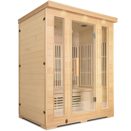 ReGen8 Trio 3-Person Full-Spectrum Infrared Sauna (2520W)