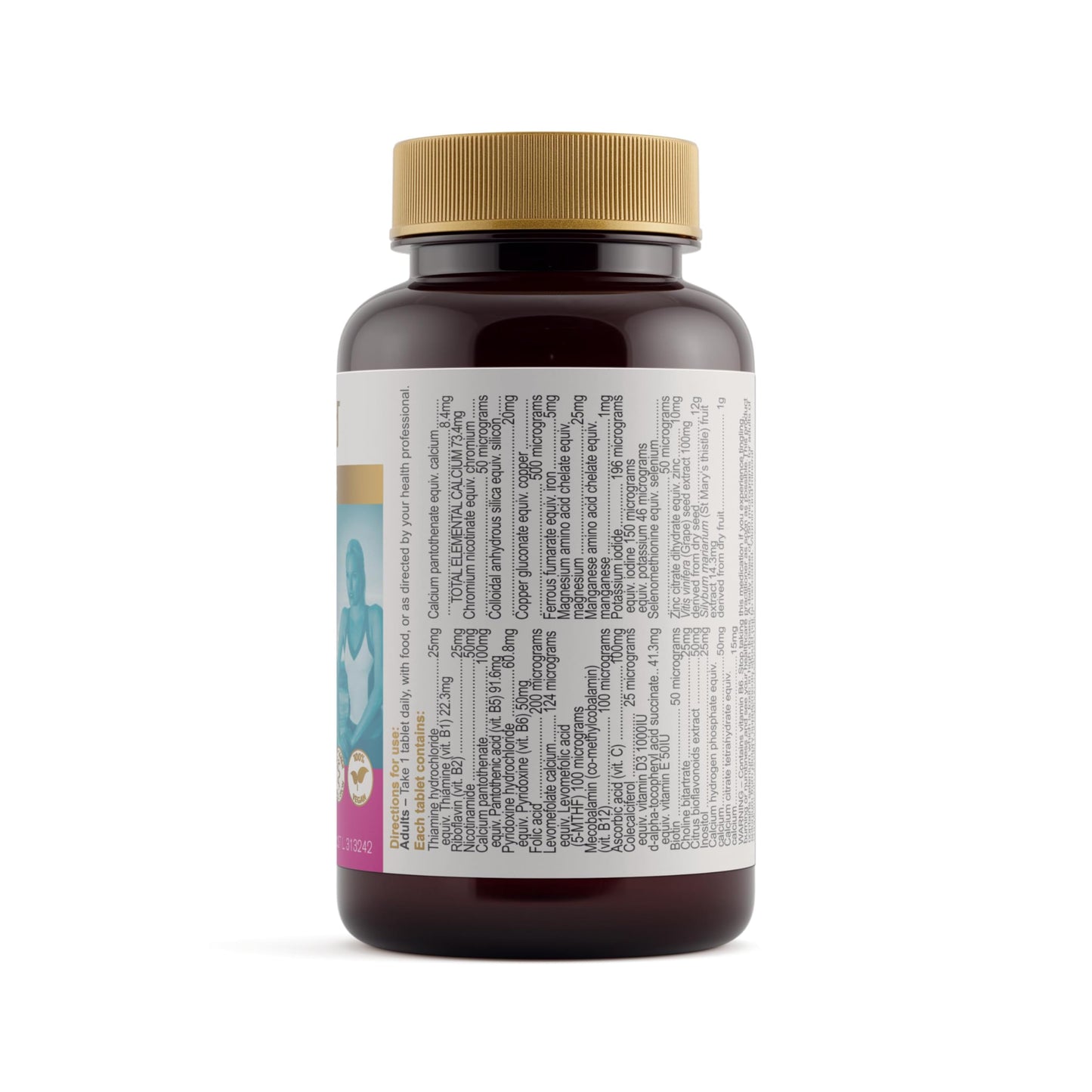 Herbs of Gold Women's Multi + (60 Tablets)