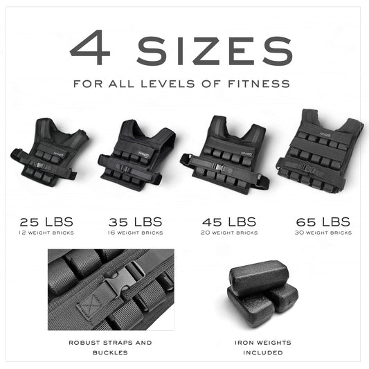 BDRX Hanzo Adjustable Weighted Vest
