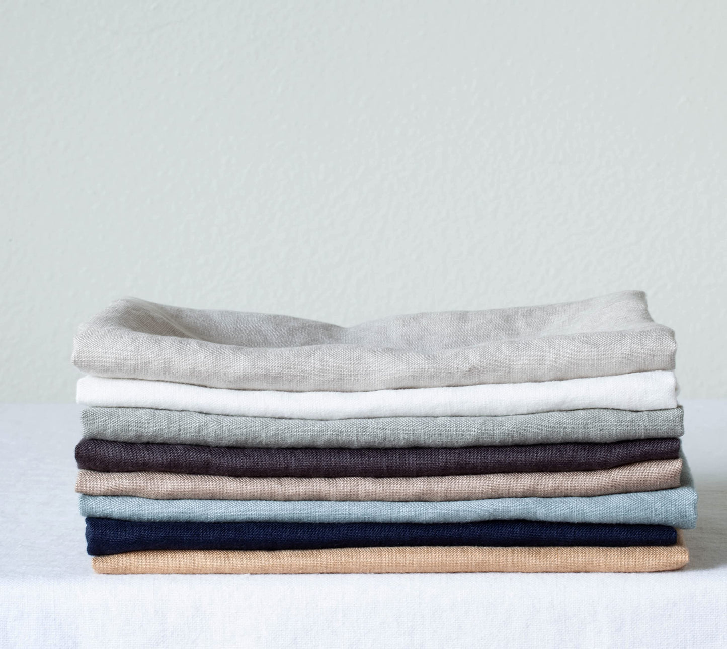 LK PureLife Premium Stonewashed Pure Flax Linen Kitchen Towels