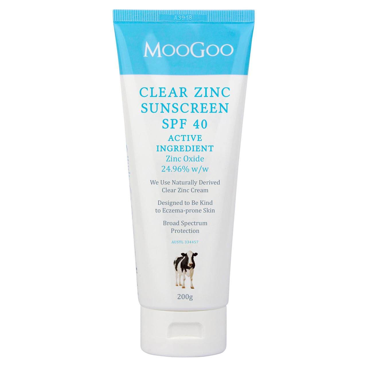 MooGoo Natural Zinc-Based Sunscreen SPF40 (200g)