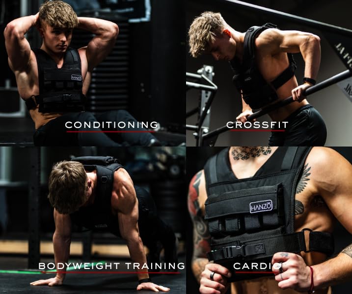 BDRX Hanzo Adjustable Weighted Vest