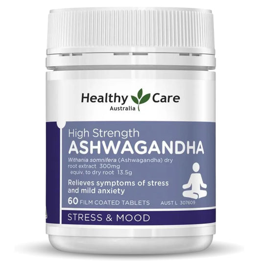 Healthy Care High Strength Ashwagandha (60 Tablets)