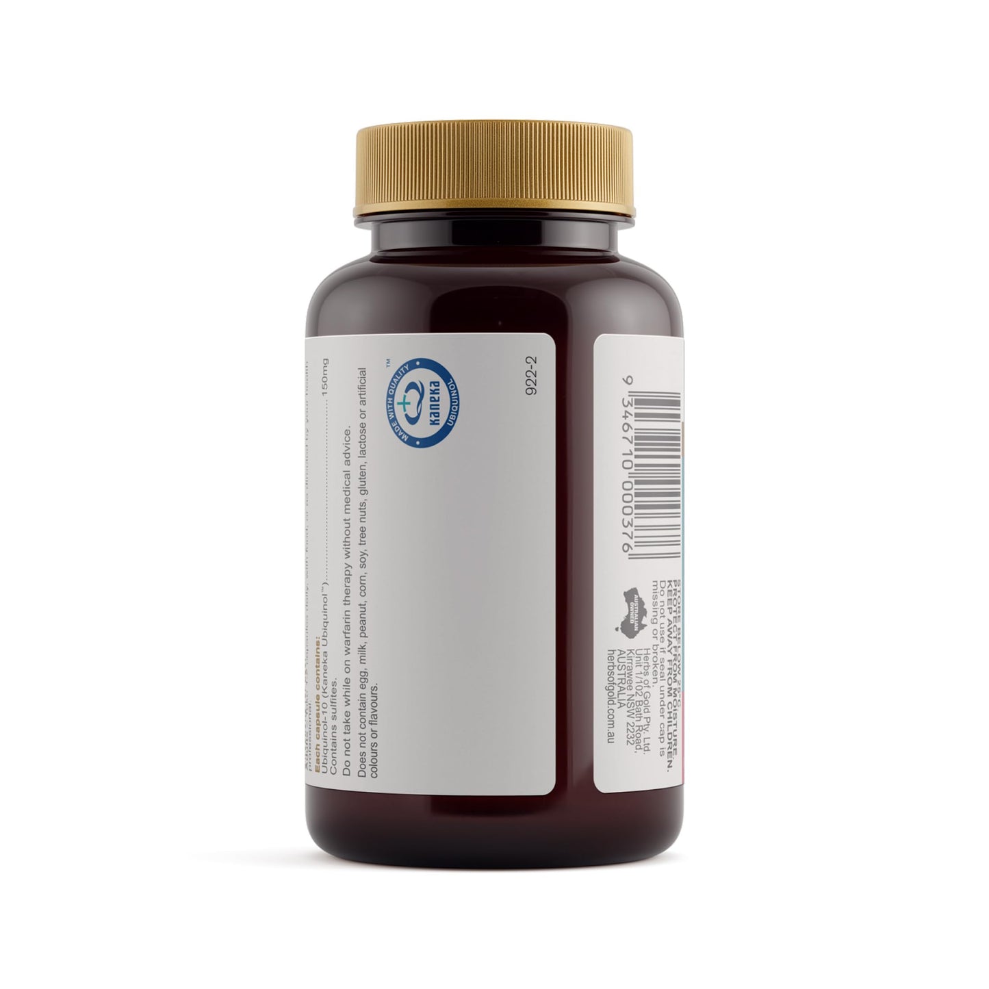 Herbs of Gold Ubiquinol 150mg (60 Capsules)