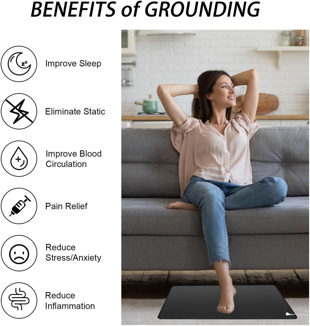 Grounding Mat Kit - clinical-grade earthing interface