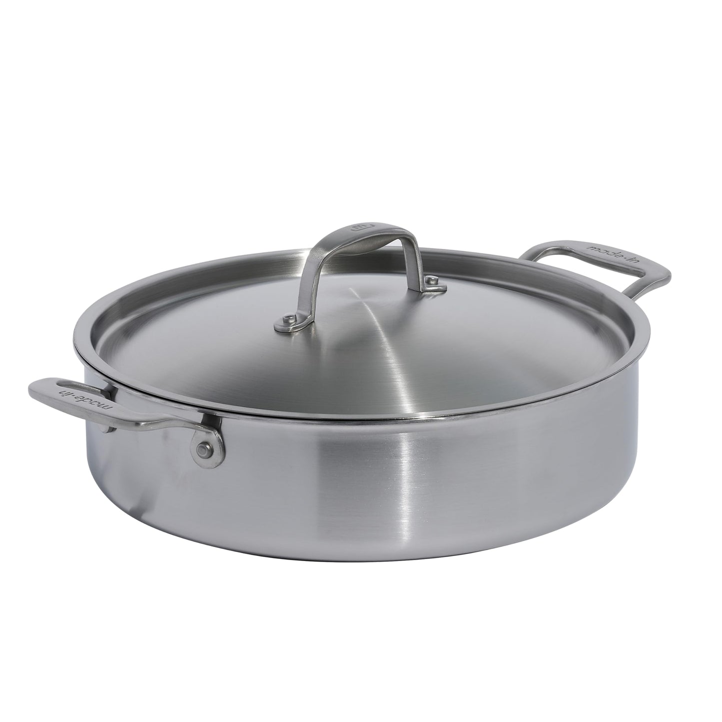 Made In 6-Quart 5-Ply Stainless Steel Rondeau