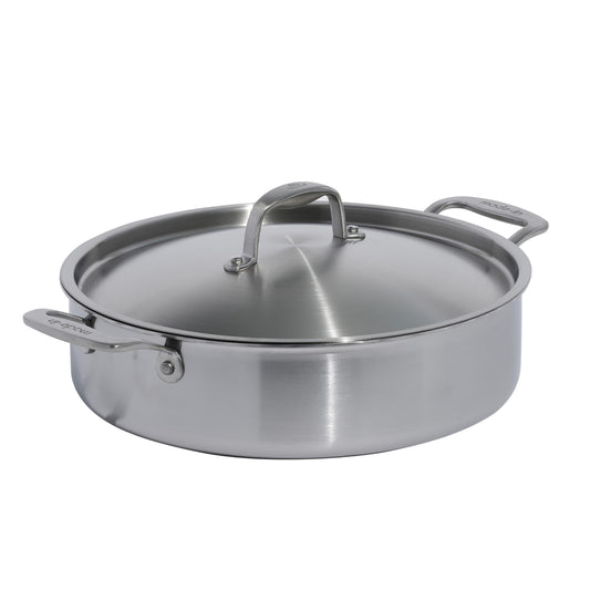 Made In 6-Quart 5-Ply Stainless Steel Rondeau