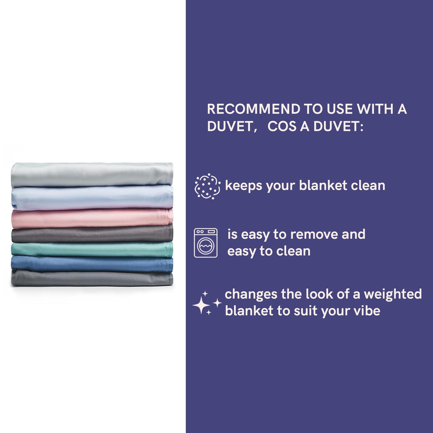 YnM Cooling Bamboo Weighted Blanket
