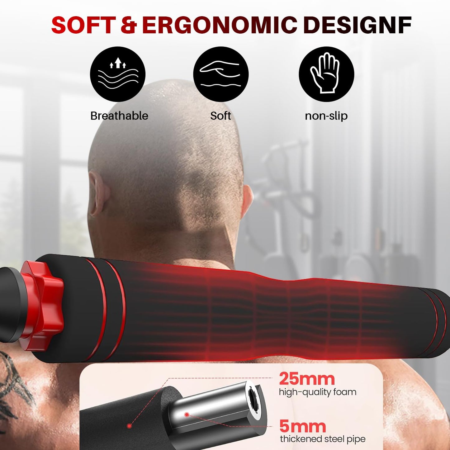 Yildue 4-in-1 Adjustable Dumbbell & Barbell Set