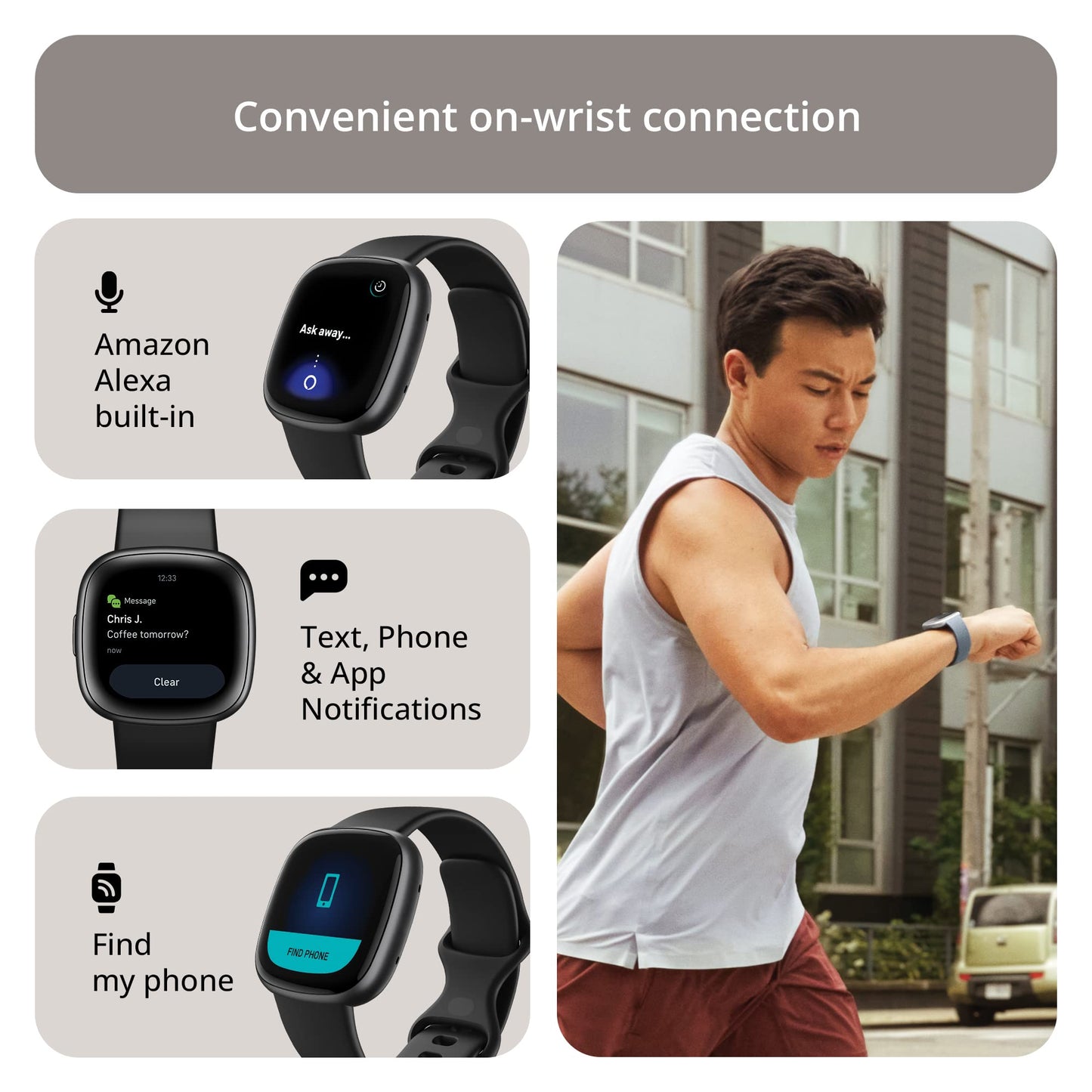 Fitbit Versa 4 Fitness Smartwatch