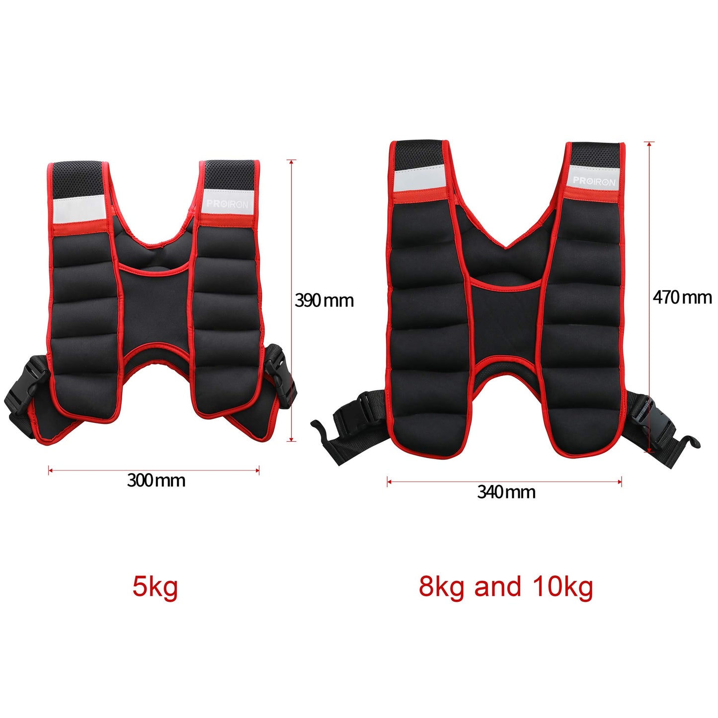PROIRON Ergonomic Weighted Vest