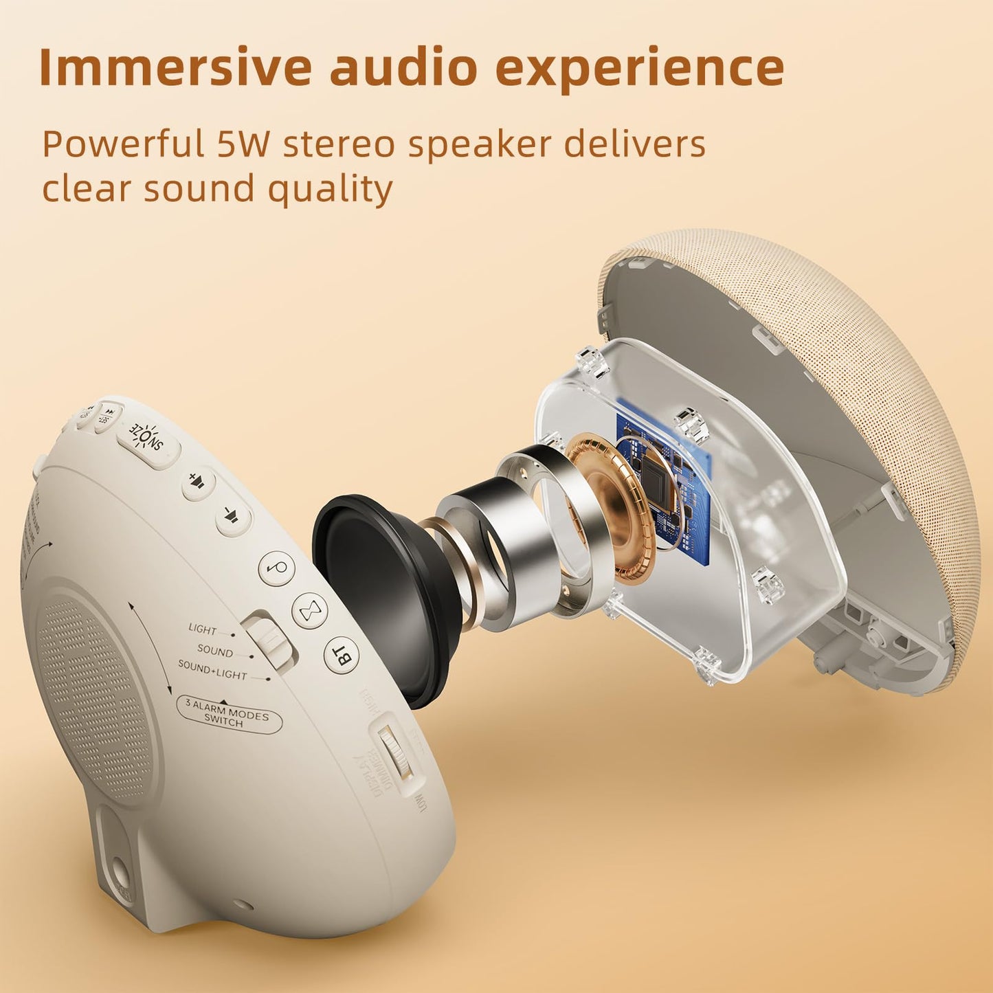 Acedeck Natural Sunrise Alarm & Sound Machine
