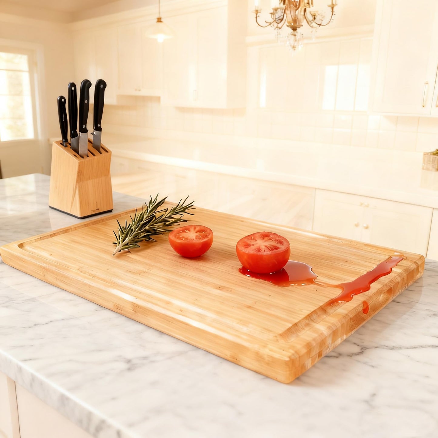 Utoplike Extra Large XXXL Bamboo Cutting Board