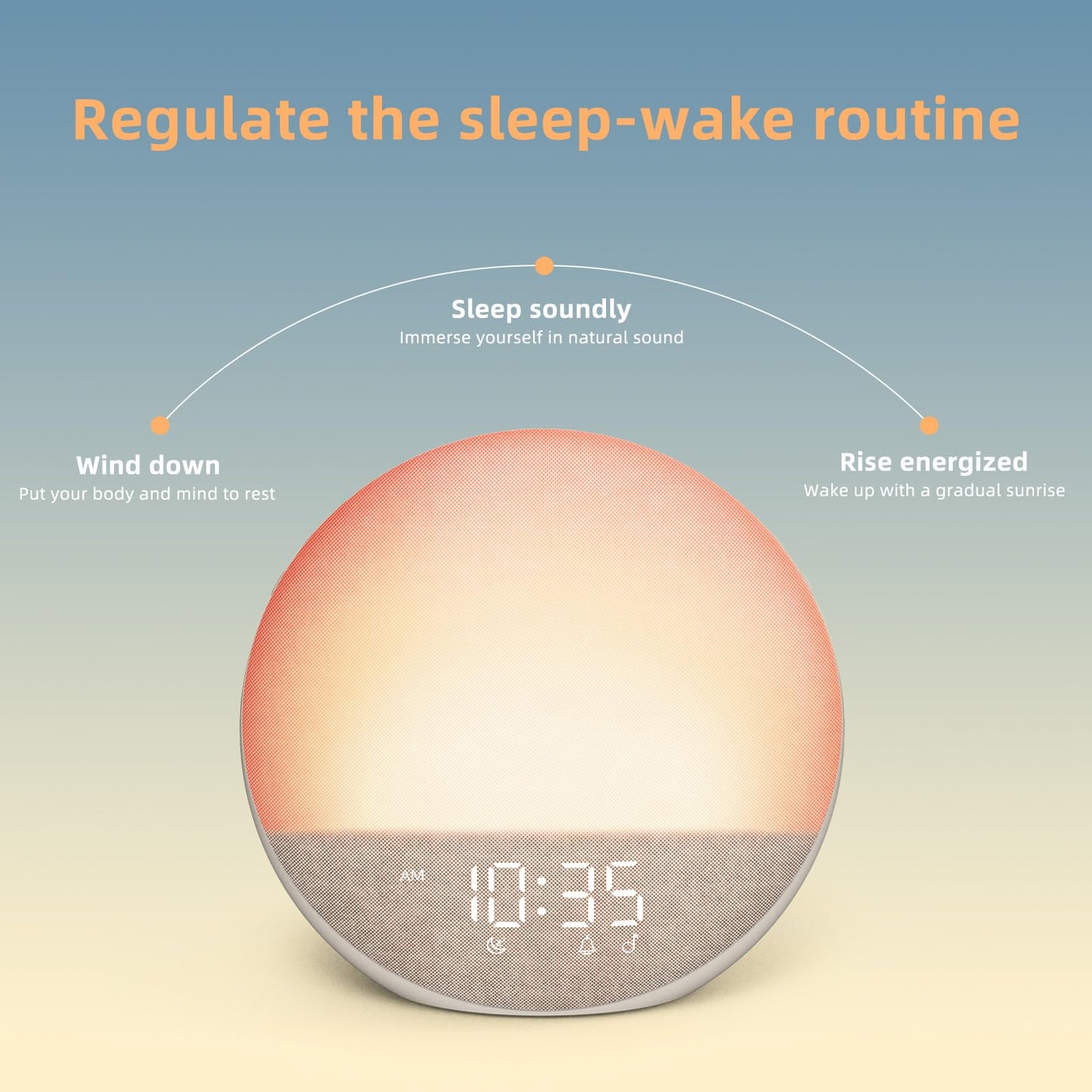Acedeck Natural Sunrise Alarm & Sound Machine