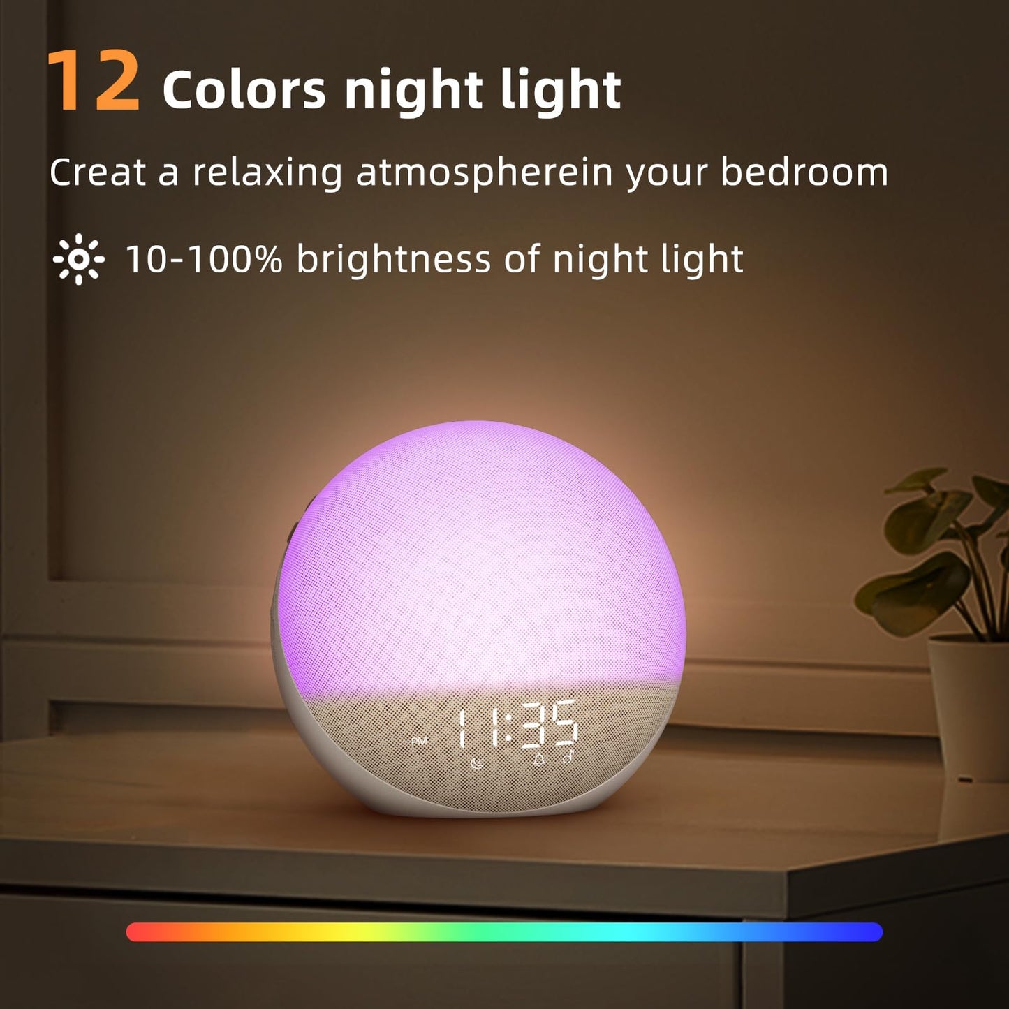 Acedeck Natural Sunrise Alarm & Sound Machine
