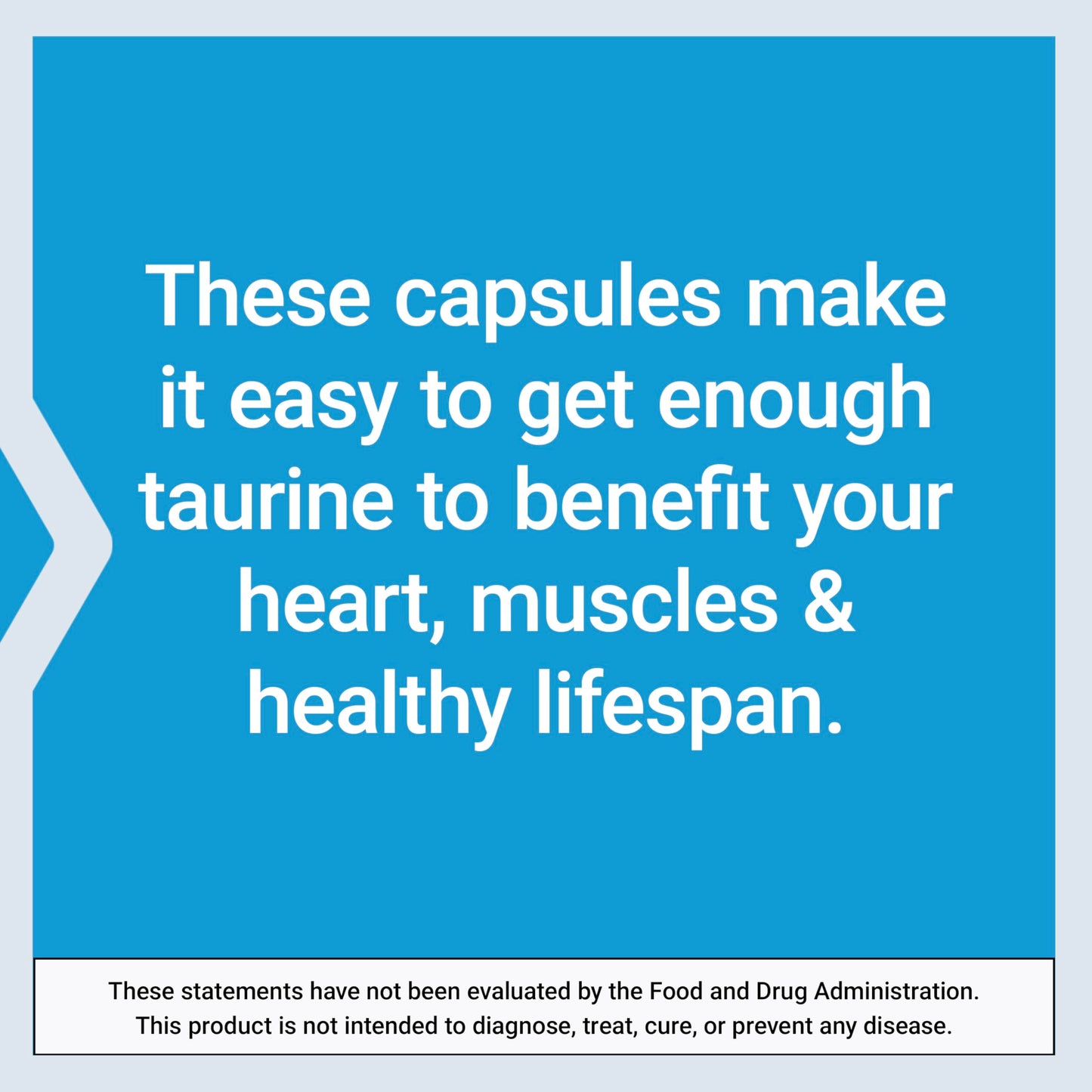 Life Extension Taurine 1000 mg (90 Vegetarian Capsules)