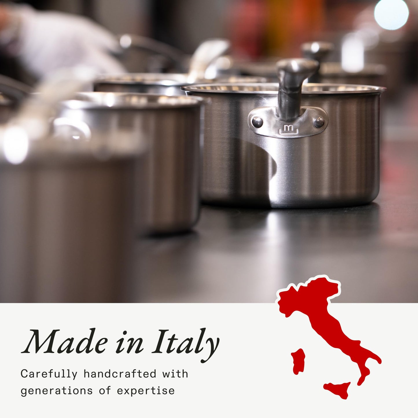 Made In 12-Inch 5-Ply Stainless Steel Frying Pan