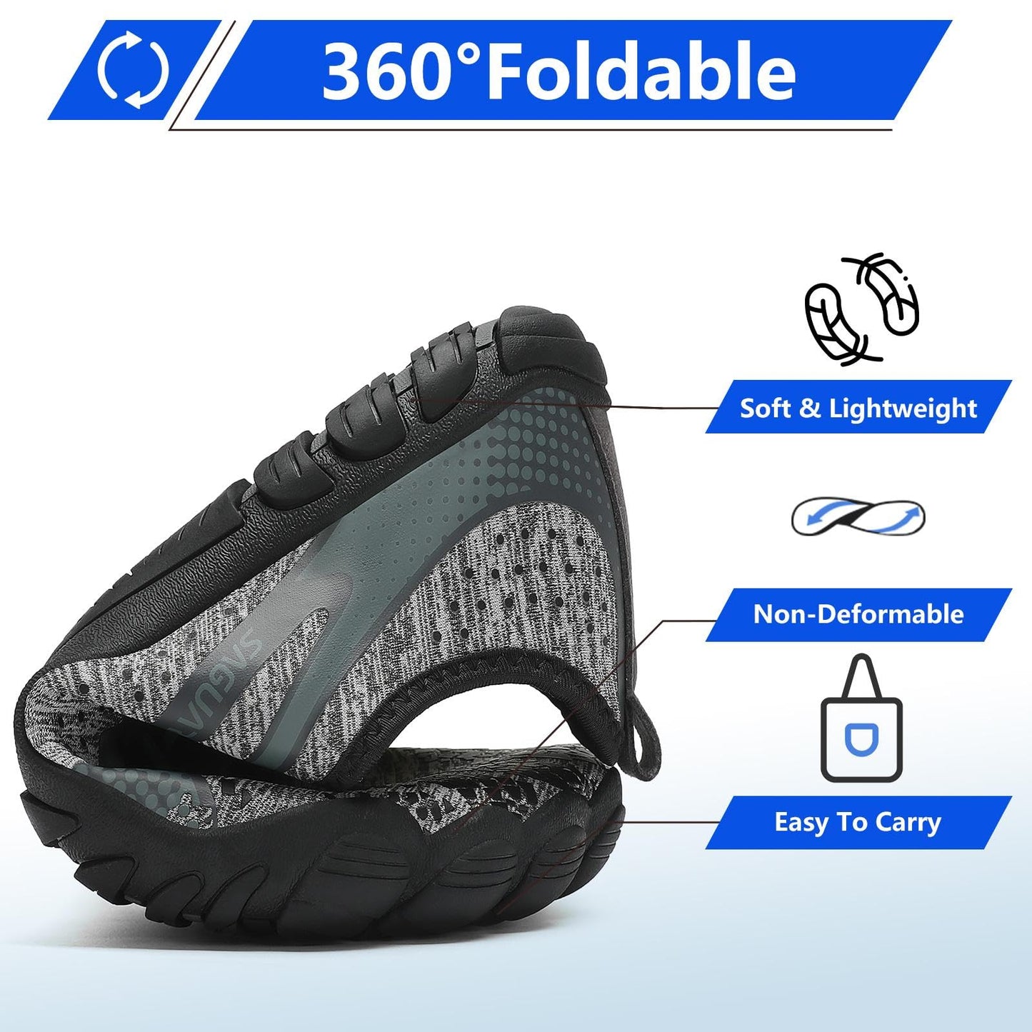 SAGUARO Unisex Barefoot Trail Running Shoes, Lightweight Breathable.