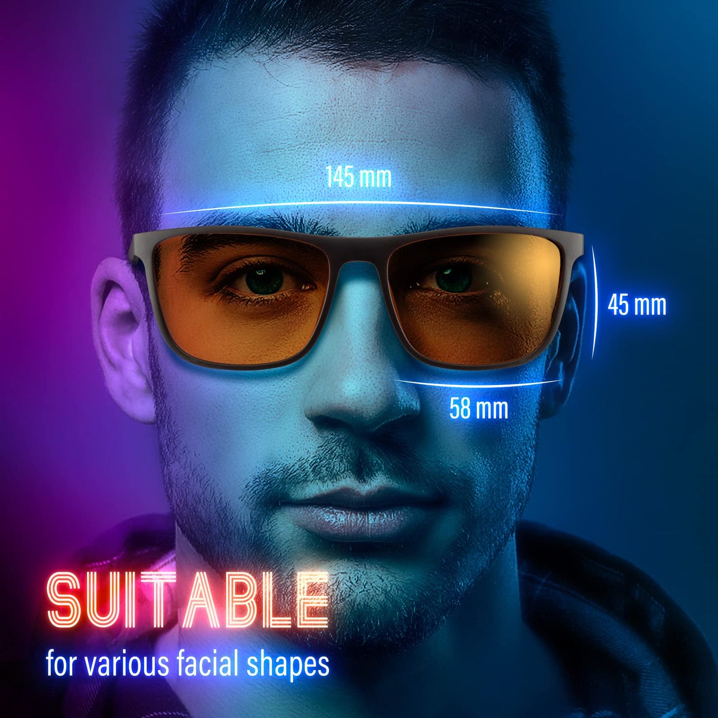 Bloomoak Blue Light Blocking Glasses, Precision-engineered