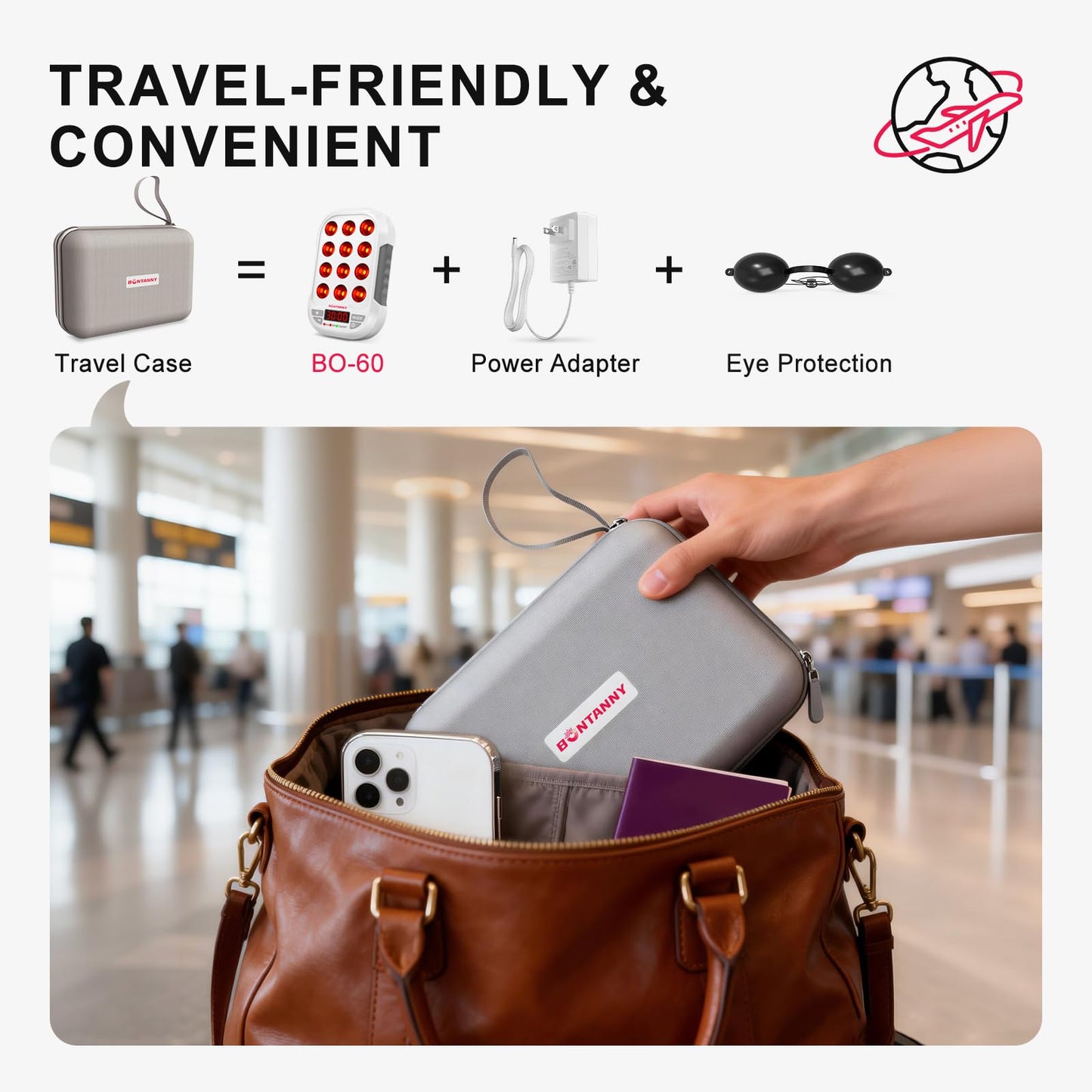 BONTANNY Portable Red Light Device