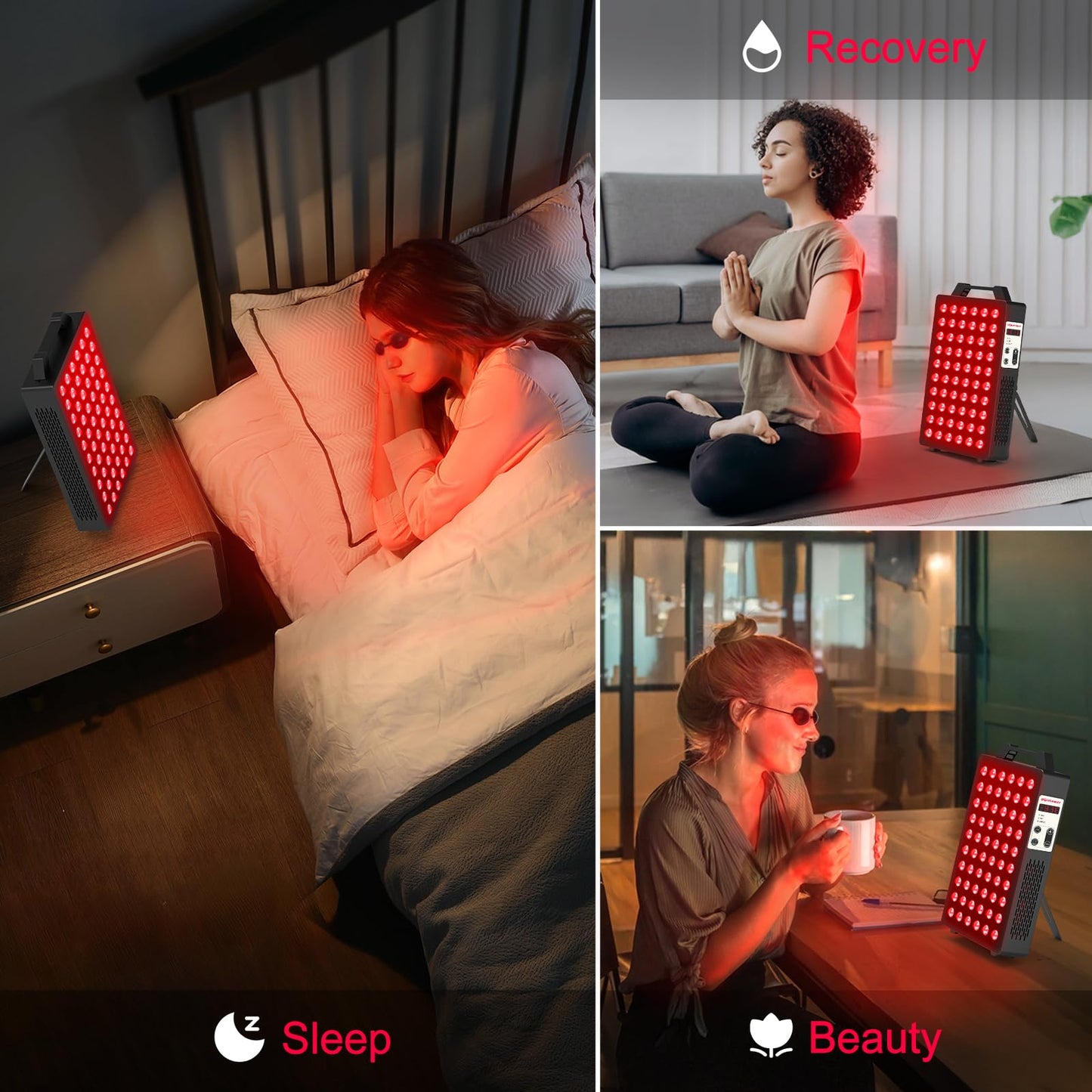 BONTANNY Clinical Red Light Therapy Panel