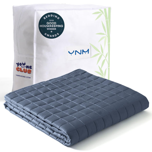 YnM Cooling Bamboo Weighted Blanket