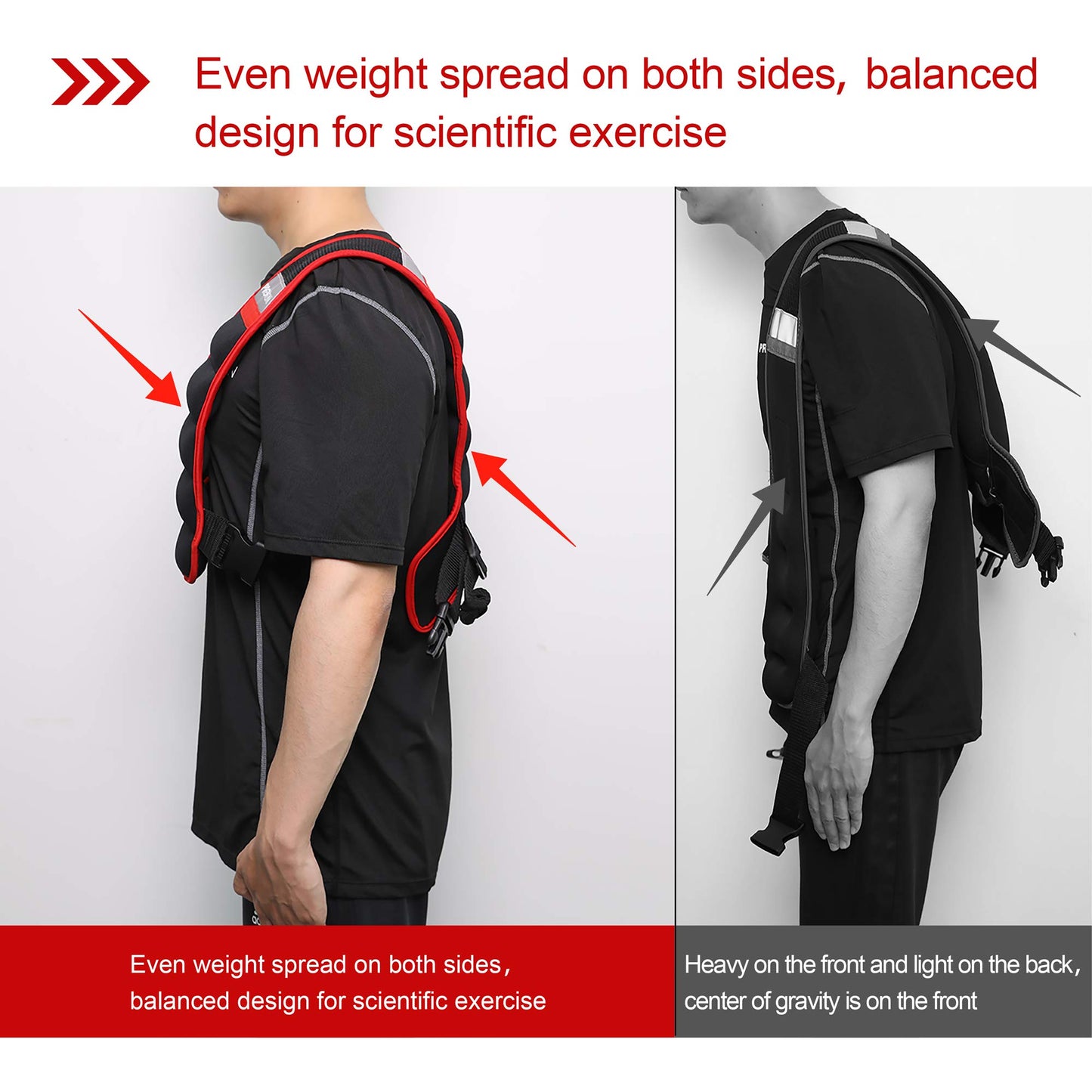 PROIRON Ergonomic Weighted Vest