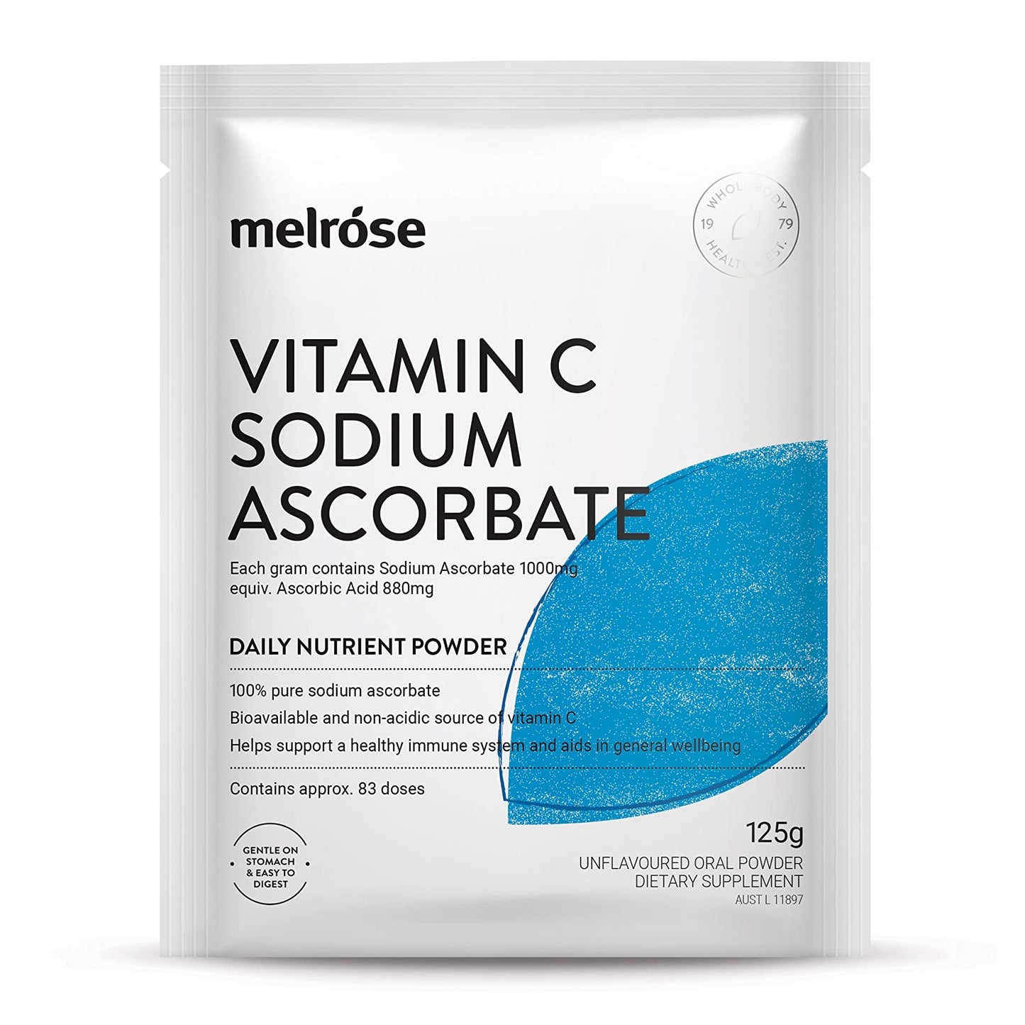Melrose Vitamin C Sodium Ascorbate 125g