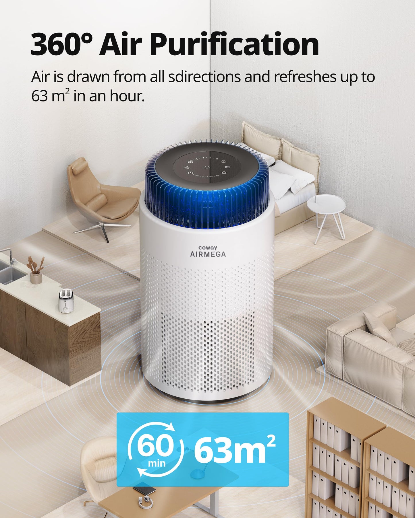 Coway Airmega 100 HEPA Air Purifier